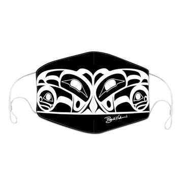 Raven Reusable Face Mask (Black)