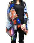 John Rombough Bear Cape Scarf