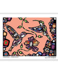 John Rombough Hummingbird Art Card
