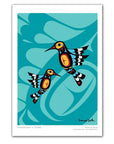Francis Dick Hummingbird Art Card