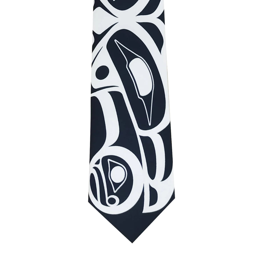 "Raven" Silk Tie design by Roy Henry Vickers