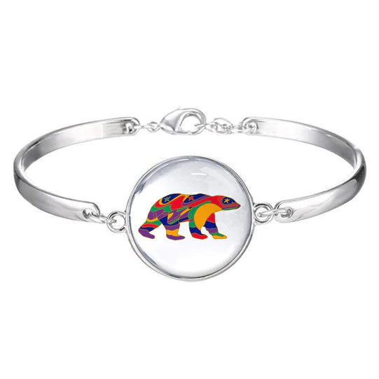 Alpha bear Dome Bracelet