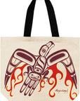 Reusable Grocery Tote Bag - Phoenix Rising