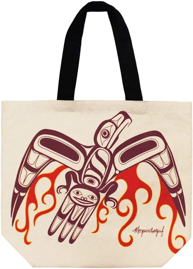 Reusable Grocery Tote Bag - Phoenix Rising