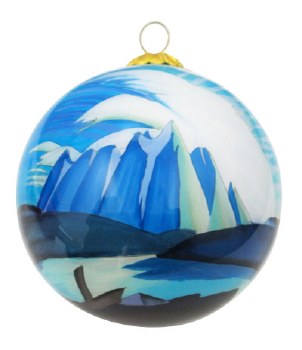 Ornament "Lake And Mountains" By Lawren Harris