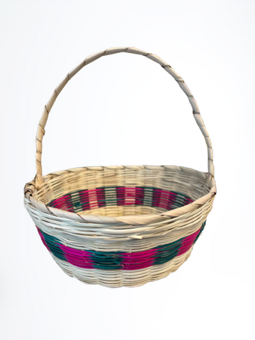 Mex Basket White | Multicolor