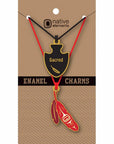 Enamel Necklace Charm