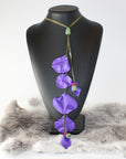 CR Gar neckless made with clay