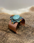 Blue & Multicolor Copper Bracelet