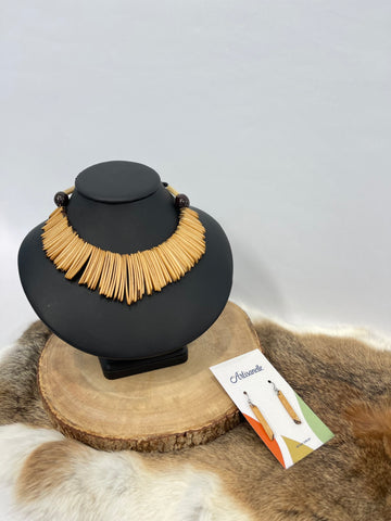 PA E&J Wooden Spike Necklaces