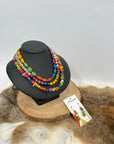 PA E&J Multicolor Beads Necklace