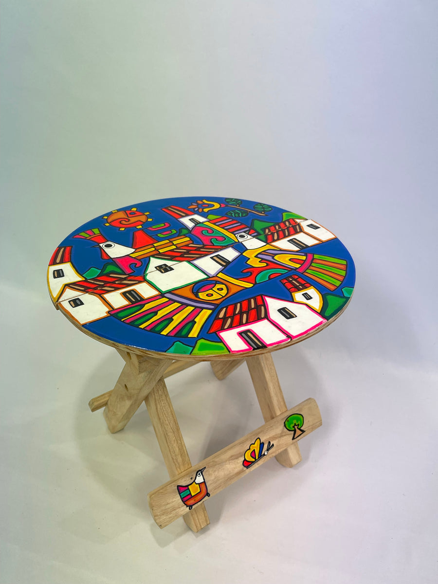 SAL ADP Small Round Folding Table