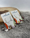 CR SCG Earrings with beads
