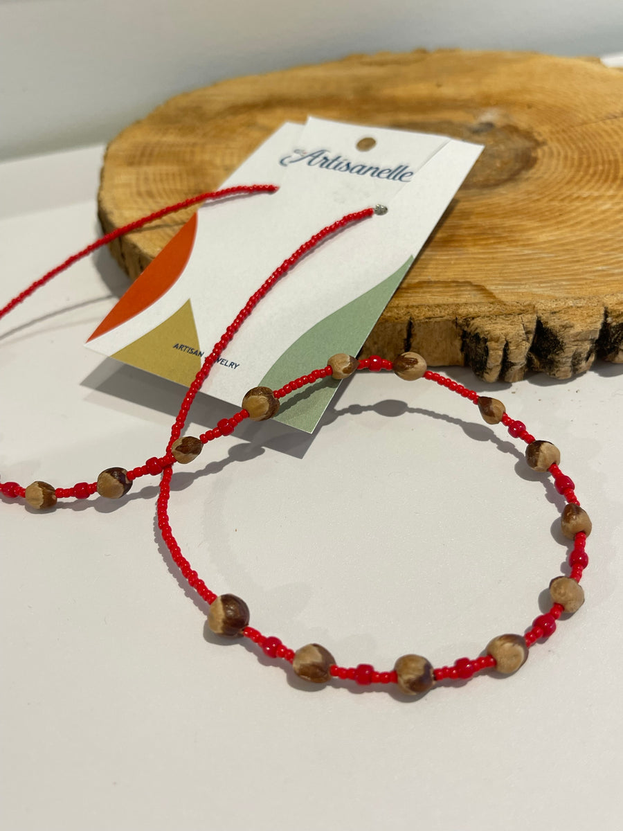 Handmade Seed Bead Necklace