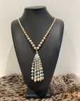 Freshwater Cultured pearl Tassel Necklace