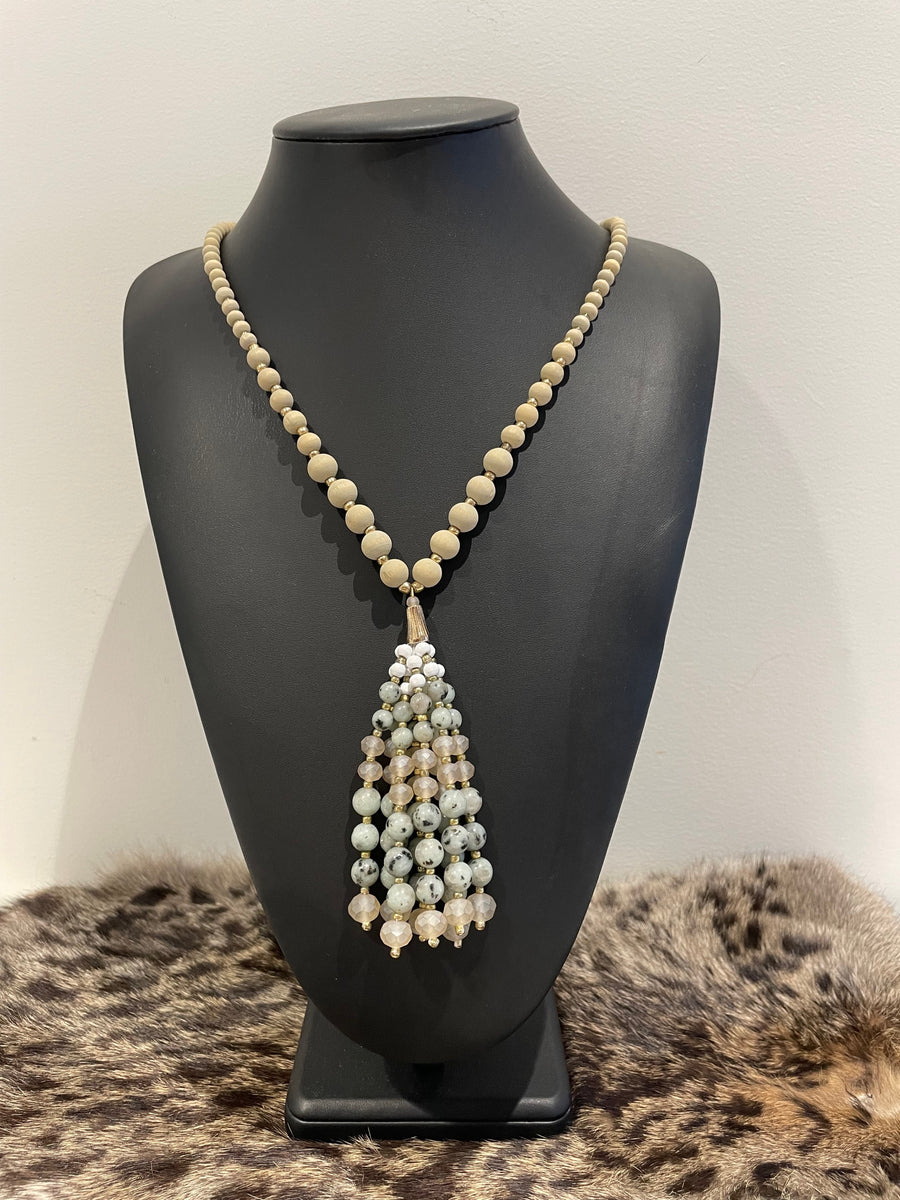Freshwater Cultured pearl Tassel Necklace