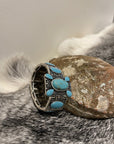 Bangle Bracelet Inlaid Turquoise