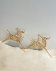 Weaving Reindeer Ornament