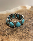Teardrop Shape Turquoise Bracelet