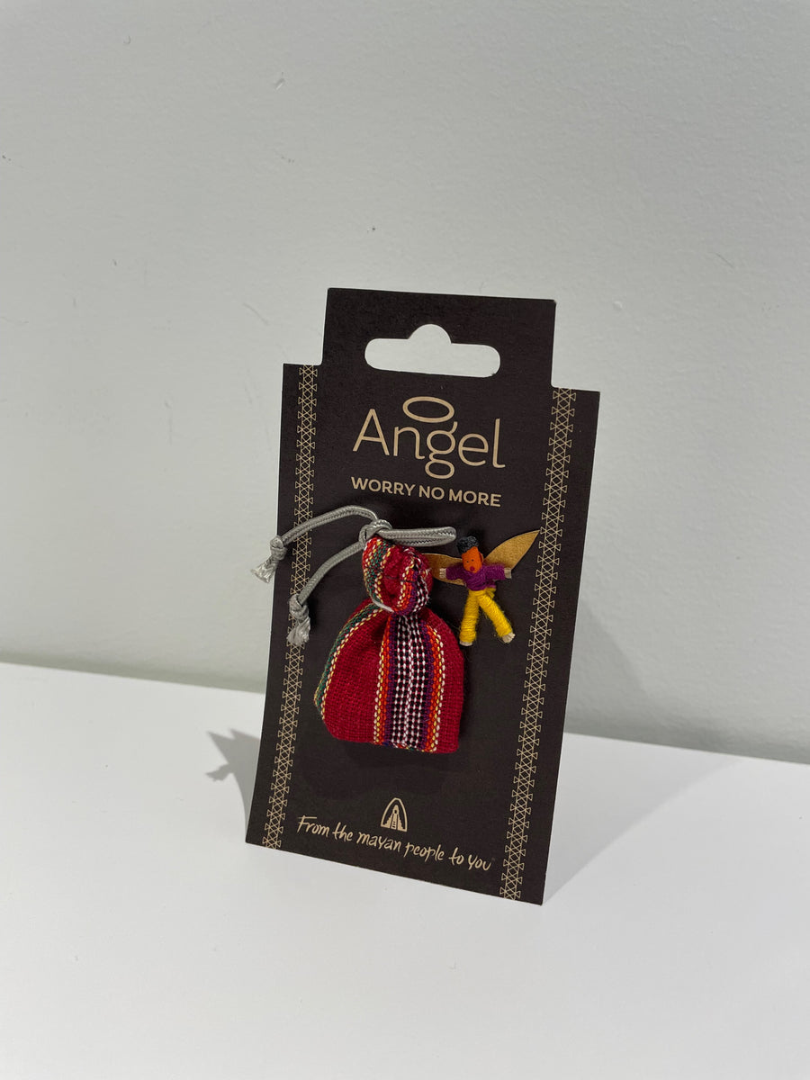 GT Mini Worry Doll "Angel with gold wings"