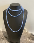 Long Crystal Beaded Necklaces