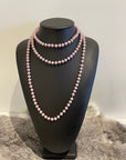 Long Crystal Beaded Necklaces