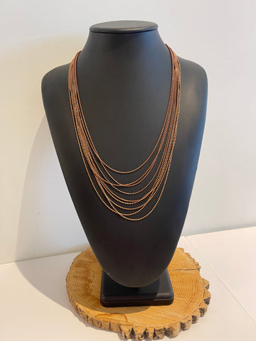 Gold Layered long Necklace