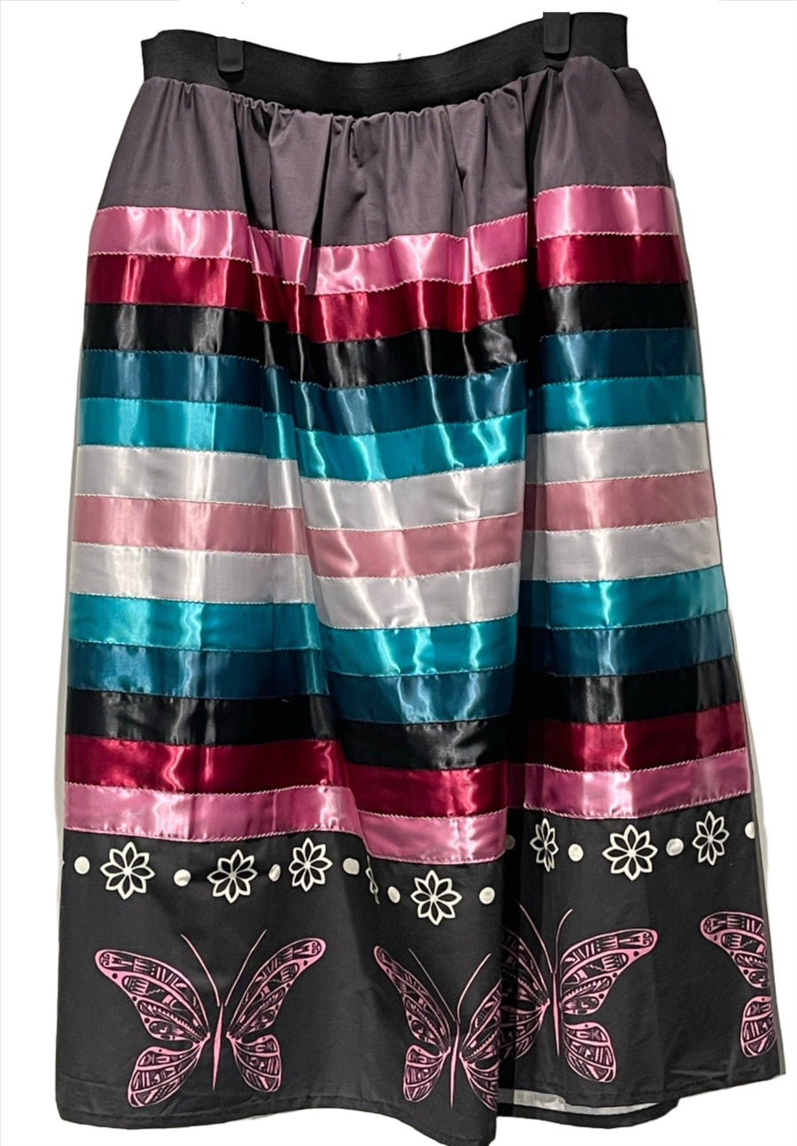 Colorful ribbon skirts