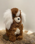 Alpaca fur doll puppy