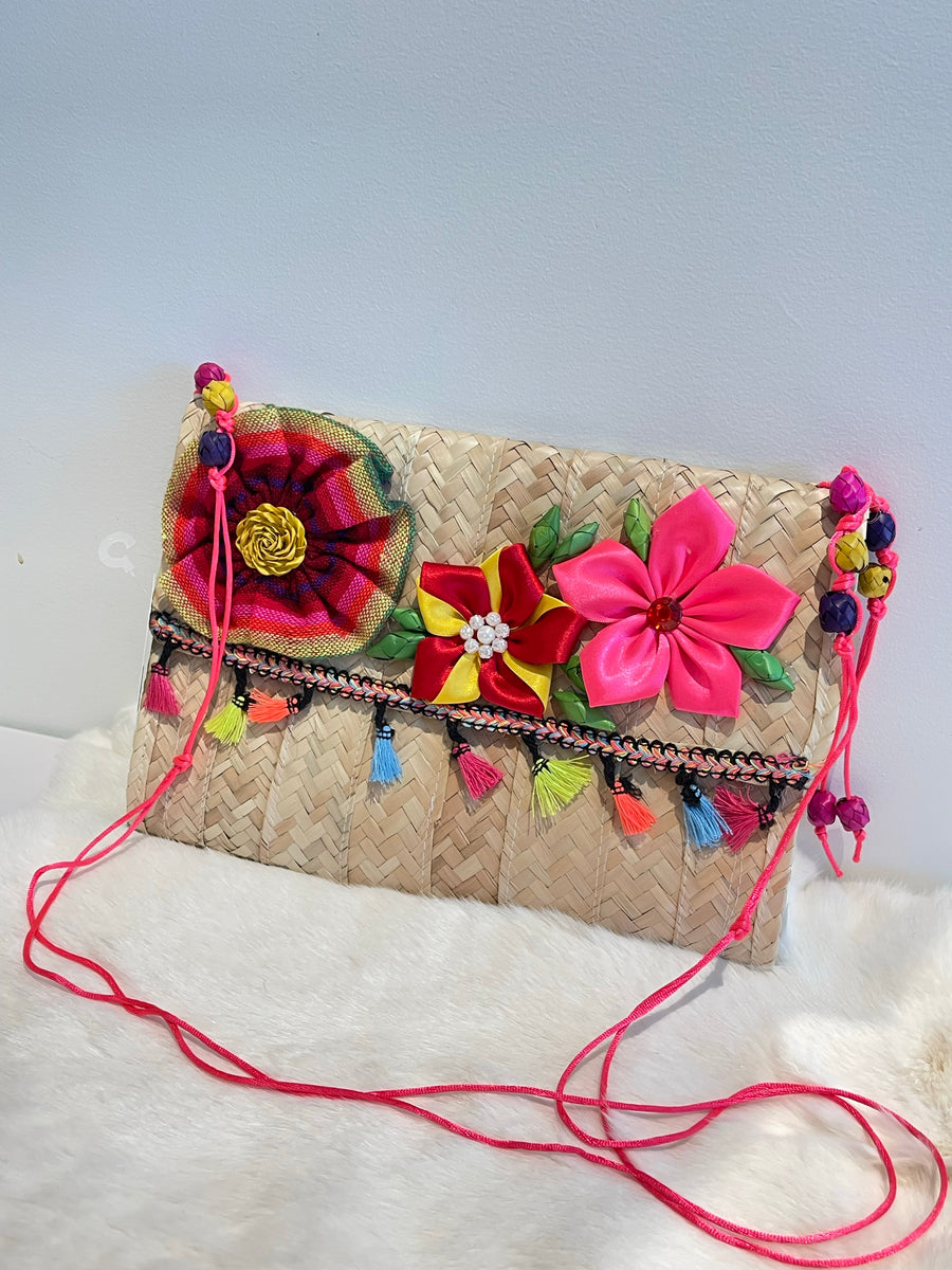 Mexican Flower Purse