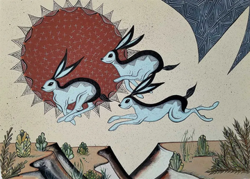 Run Rabbit Run - Michelle Tsosie Sisneros