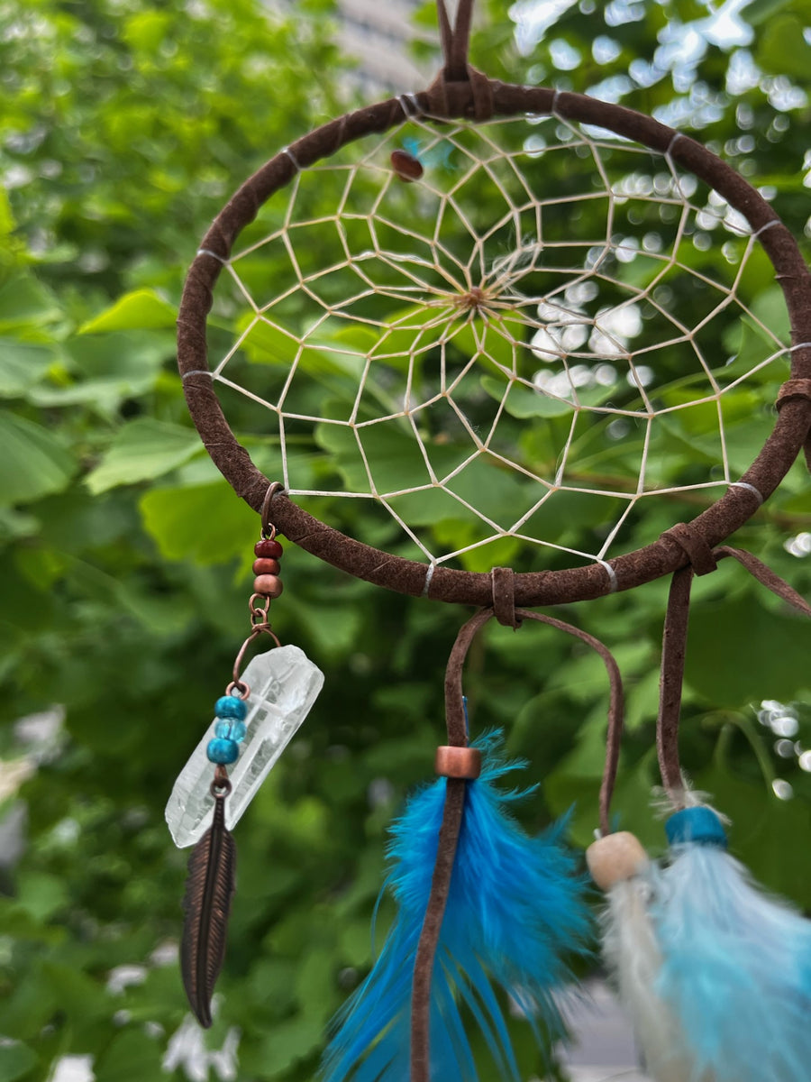 Crystal Dream Catchers - 4 inches