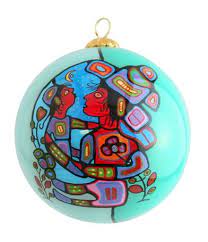 Ornament "Mother and Child" By Norval Morrisseau
