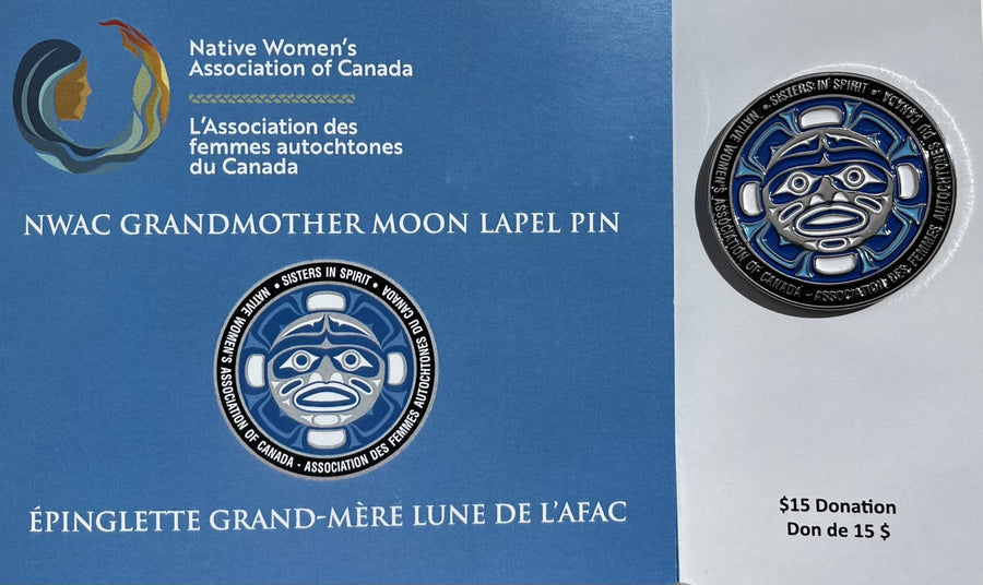 Grandmother Moon Lapel Pins