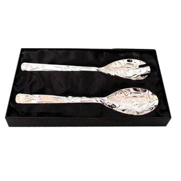 Silver Plated Servers - Salmon by Paul Windsor