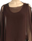 Silky Poncho/Cape Shell Buttons