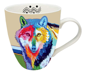Big Wolf mug by artist John Balloue