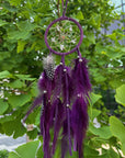 Dreamcatcher with Feathers - 2.5 inches