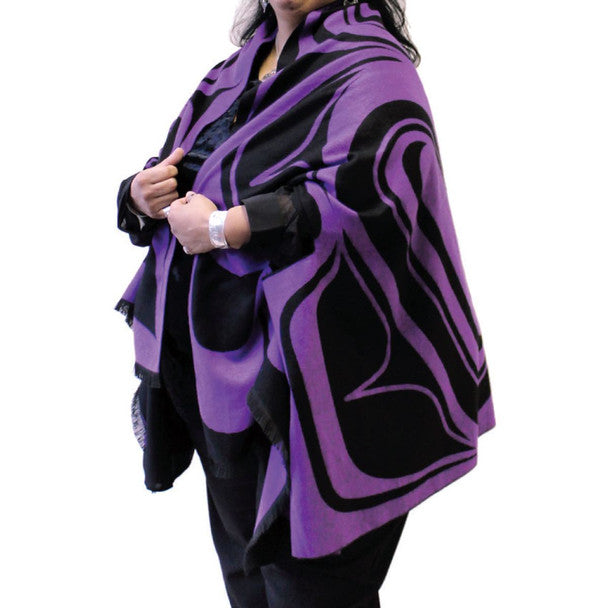 Reversible fashion cape Eagle by Roger Smith.
