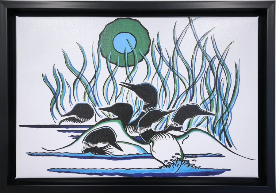 Family of Loons - Charles Silverfox