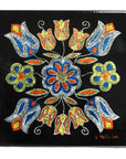 Deb Malcolm Silver Threads Ceramic Tile-Trivet