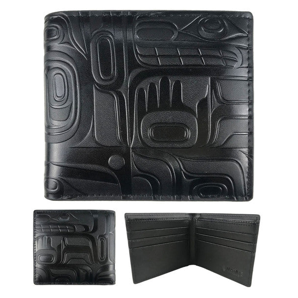 Leather Embossed Wallet - Tradition by Ryan Cranmer