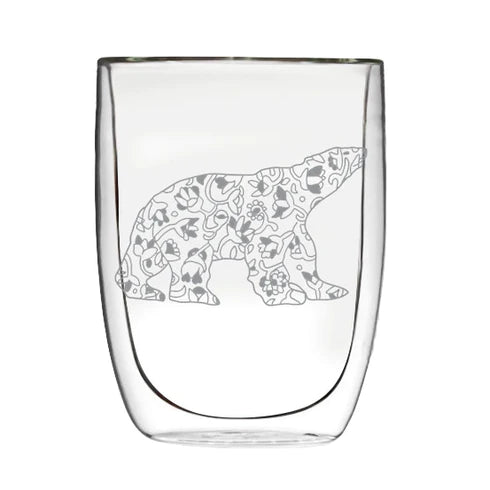 Spring Bear Double-Wall Glass