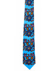 Norval Morrisseau Flowers and Birds Artist Design Silk Tie