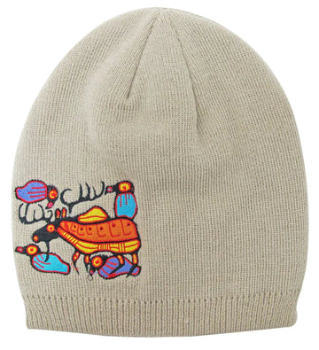Norval Morrisseau Moose Harmony Embroidered Knitted Hat