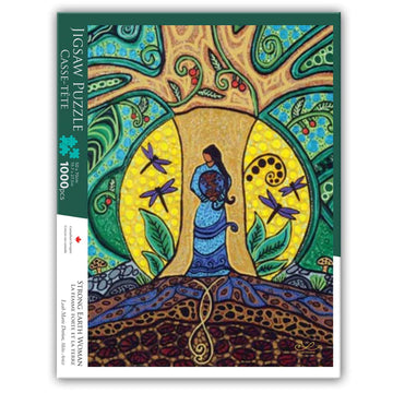 "Strong Earth Woman Jigsaw Puzzle"
