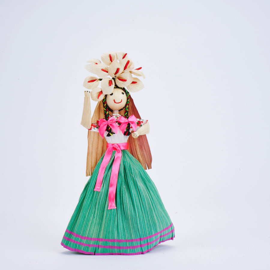 Corn Husk Mexican Doll