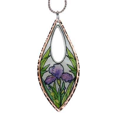 Purple Flower Necklace - NWAC Store
