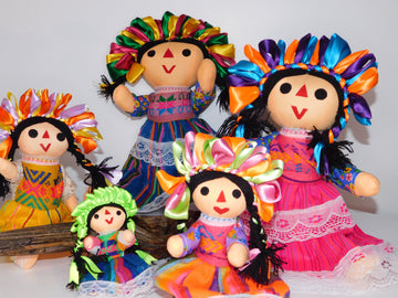 Traditional Mexican Rag Doll Collection