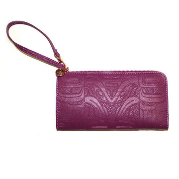 Embossed Fashion Clutch - Raven by Francis Horne Sr.